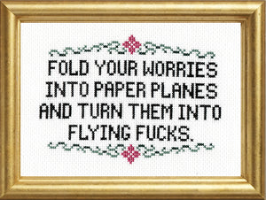 PDF by Mr. Stevers: Fold Your Worries...Flying Fucks