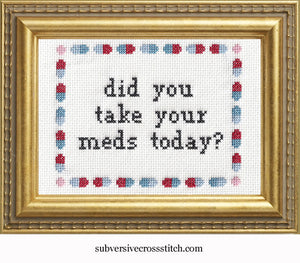 PDF: Did You Take Your Meds Today?