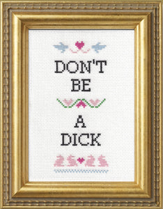 PDF: Don't Be A Dick