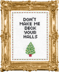 PDF: Don't Make Me Deck Your Halls