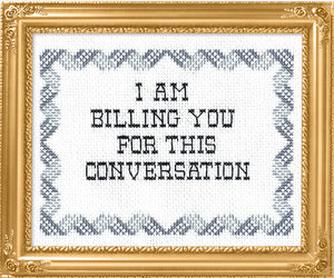 PDF: I Am Billing You For This Conversation