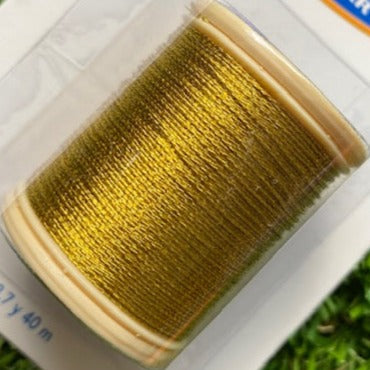 DMC 6-ply Gold metallic floss