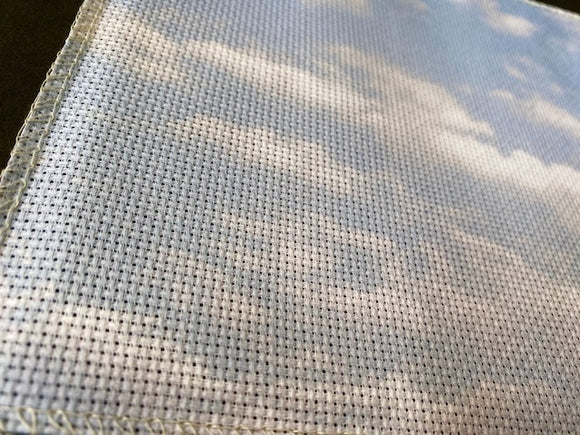 Blue Sky Printed Fabric