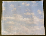Blue Sky Printed Fabric