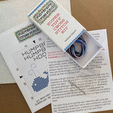 Matchbox Cross Stitch Kit: Humpback Hoochie Mama
