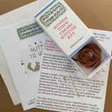 Matchbox Cross Stitch Kit: Nuts To You