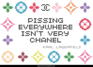 PDF: Karl Lagerfeld: Pissing Everywhere Isn't Very Chanel