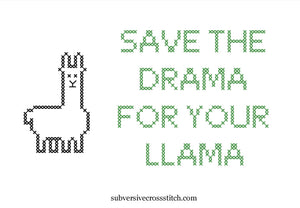 PDF: Save The Drama For Your Llama