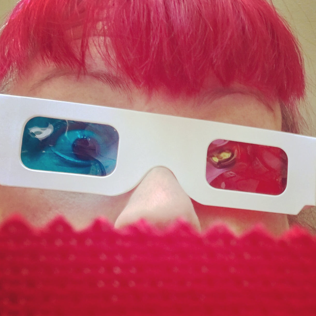 3-D Cross Stitch Kit with Glasses – Subversive Cross Stitch