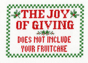 PDF by Mr Stevers: The Joy of Giving Fruitcake