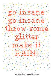 PDF: go insane go insane throw some glitter...