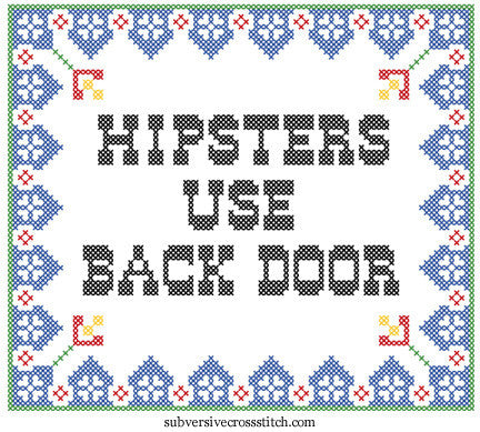 PDF: Hipsters Use Back Door