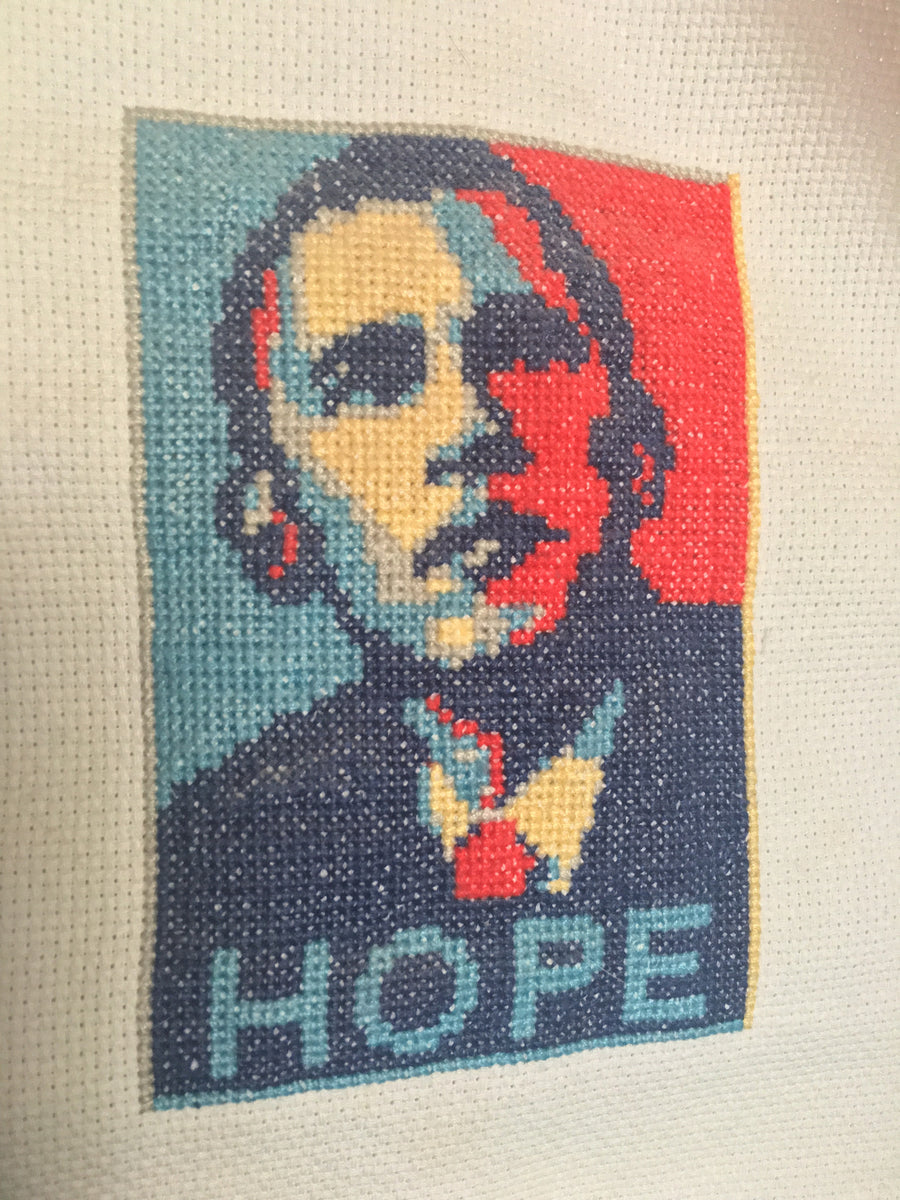 Free PDF: Hope – Subversive Cross Stitch