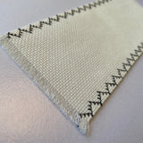 Bookmark with Black Stitched Edging
