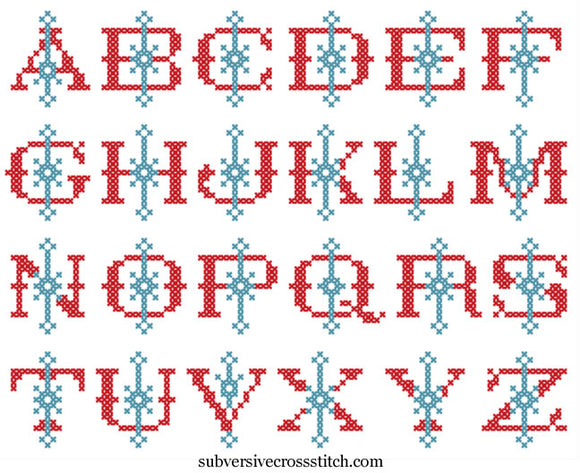 PDF: Vintage monogram - Sparkles